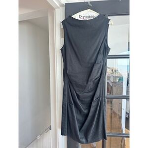 Sara Campbell black sleeveless dress